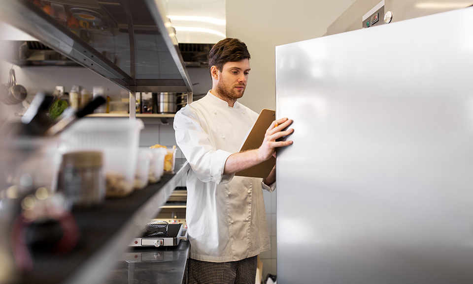 restaurant refrigerator