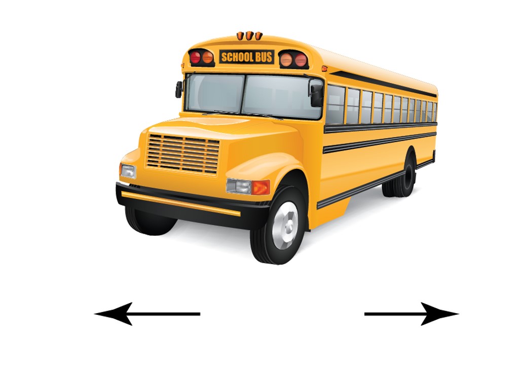 Stay the distance of a school bus away from downed power lines
