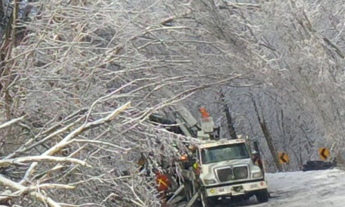 outage  response during winter storm